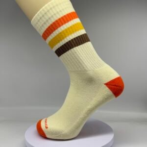 Fully Customized Cotton Crew Sock